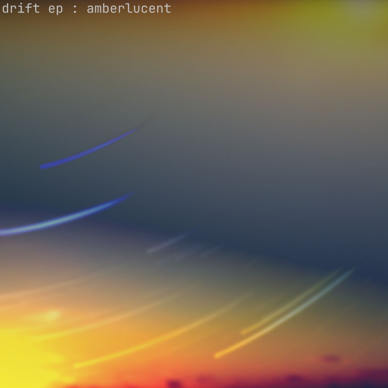 blurred timelapse of a twilight sky