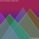 pastel triangle mountains